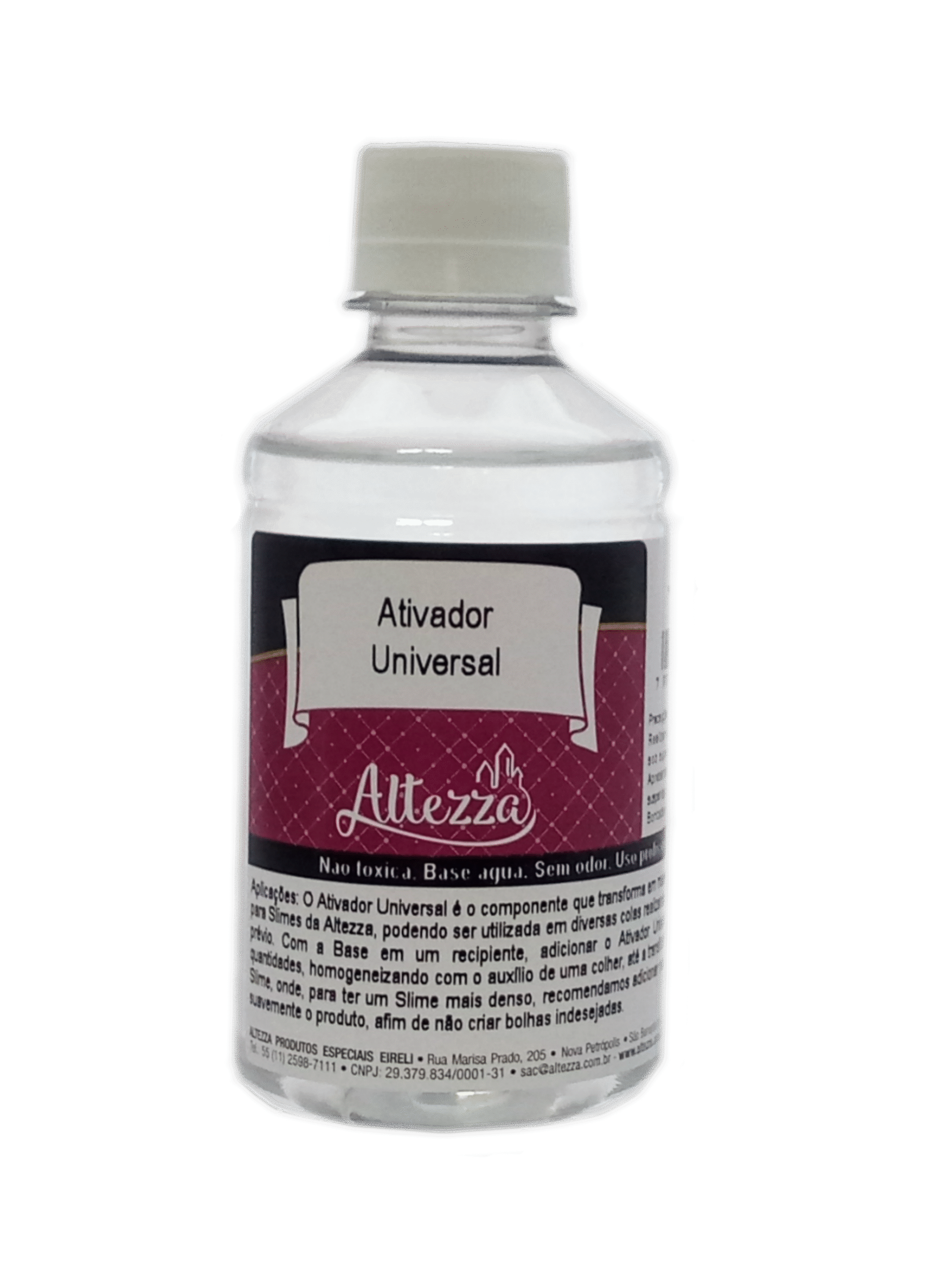 Ativador universal 250 ml fundo transparente