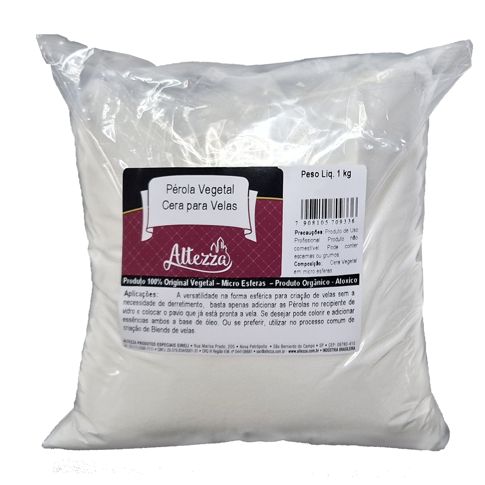 PEROLA VEGETAL CERA PARA VELAS 1kg s